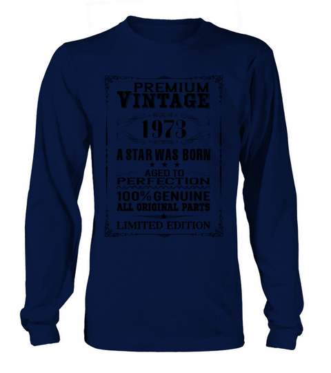 PREMIUM VINTAGE 1973 Long sleeved Unisex