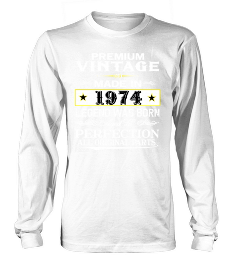 PREMIUM VINTAGE 1974 Long sleeved Unisex