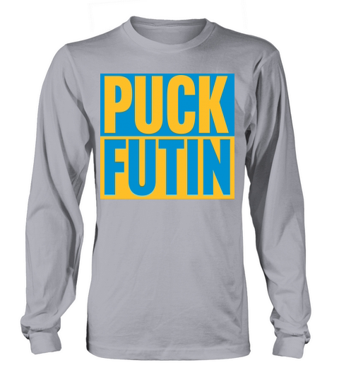 puck futin logo design Long sleeved Unisex