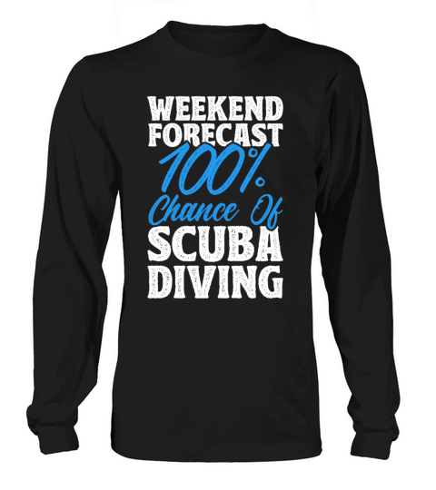 Scuba Diving Gift Underwater Lover Scuba Diver Long sleeved Unisex