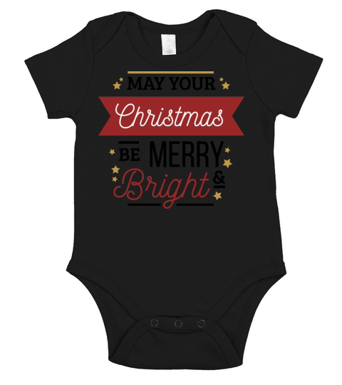 Have a Very Merry Christmas and a Happy New Year Short Sleeve Baby One-Piece