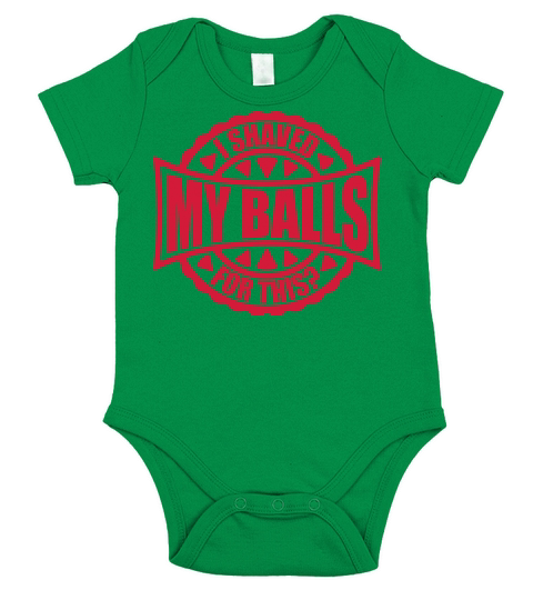 I shaved my balls Short Sleeve Baby One-Piece