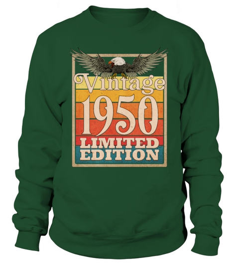 1950 Vintage Retro American Eagle Limited Edition Sweatshirt Unisex