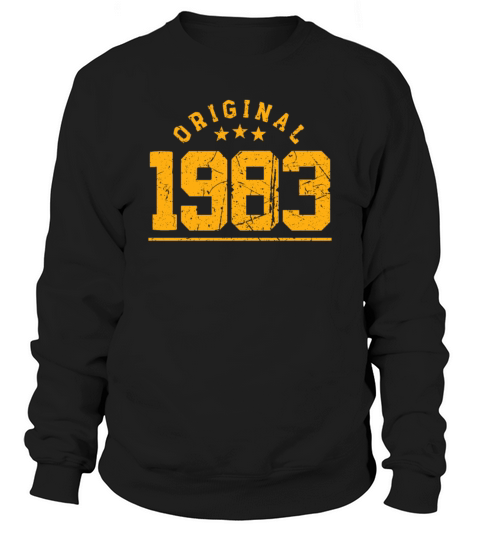 40 Years Vintage 1983 Retro 40th Birthday Sweatshirt Unisex