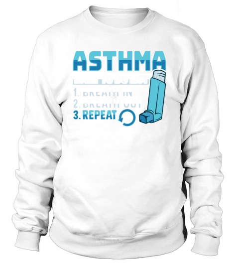 Albuterol Asthma Inhaler Design for an Asthmatic Sweatshirt Unisex