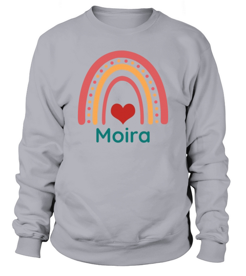 Moira Vintage Boho Rainbow Sweatshirt Unisex