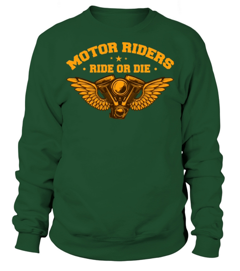 Motor Riders Motorcycle Retro Vintage Classic Gift Sweatshirt Unisex