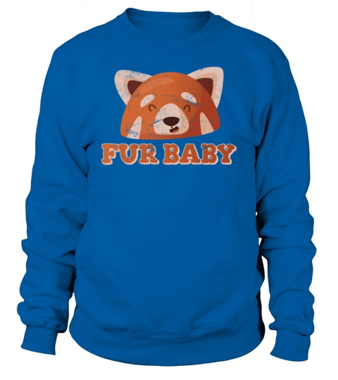 Red Panda Fur Baby Red Pandas Zoologist Funny Pand Sweatshirt Unisex