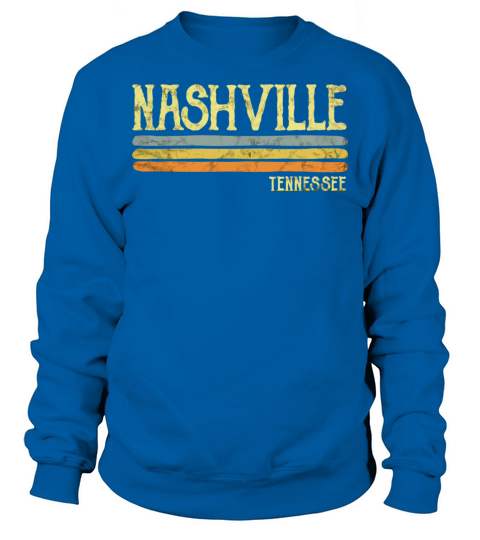 Vintage Nashville Tennessee Tn Love Souvenir Sweatshirt Unisex