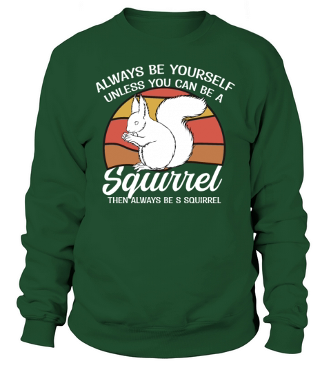 Vintage Squirrel mom-gifts sunset Sciuridae Sweatshirt Unisex