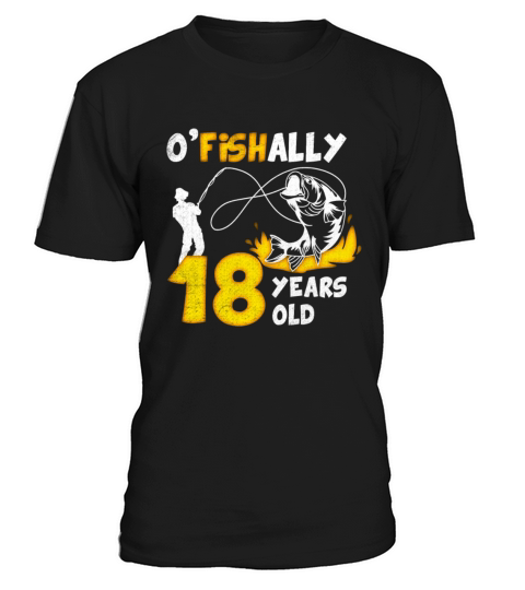 18th Birthday Fishing 1975 Vintage Fisherman Angle T-Shirt Unisex