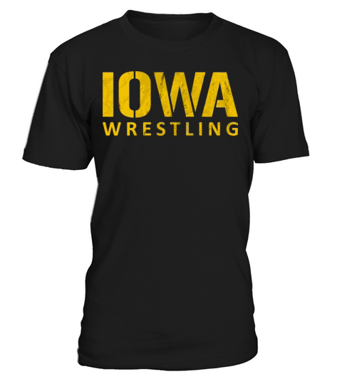 Iowa Wrestling Vintage Distressed T-Shirt Unisex