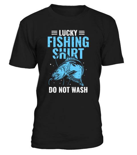 Lucky Fishing Shirt for Fish Hunter and Fisherman T-Shirt Unisex