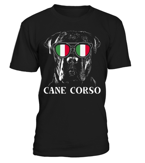 Vintage Cane Corso Dog Italy Flag T-Shirt Unisex