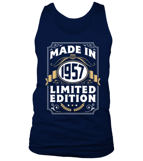 1957 Birthday Gift Birthday Vintage Tank Top Unisex