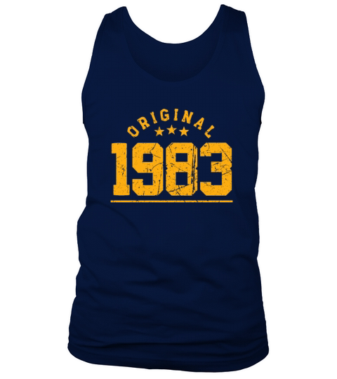 40 Years Vintage 1983 Retro 40th Birthday Tank Top Unisex