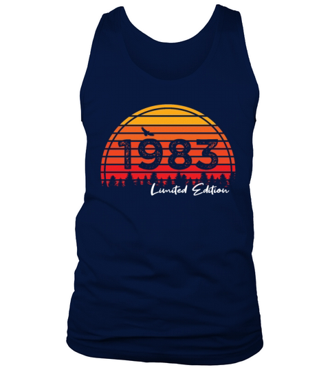 40th birthday vintage 1983 limited edition Tank Top Unisex