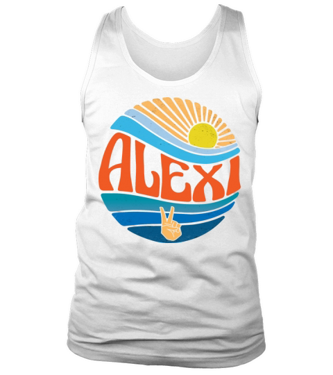 Alexi Shirt Vintage Sunset Alexi Groovy Tie Dye Tank Top Unisex