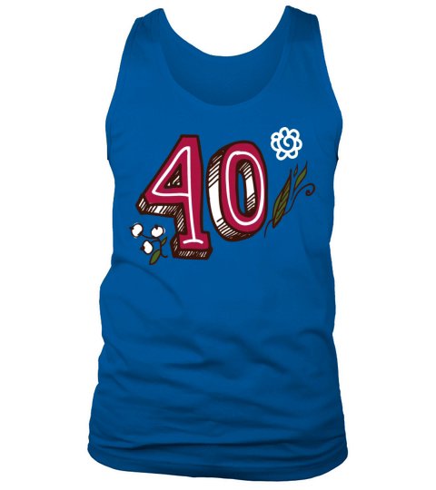Anniversary Birthday day of honor gift Legends 40 Tank Top Unisex