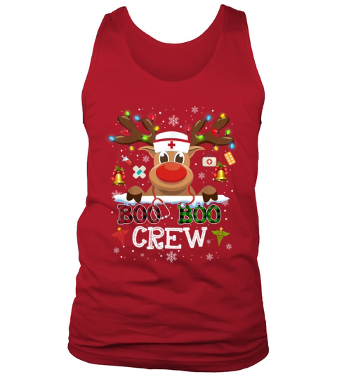 Funny Christmas 2022 Boo Boo Crew Nursing Squad Wo Tank Top Unisex