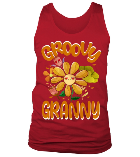 Groovy Granny Family Matching Vintage Family Tank Top Unisex