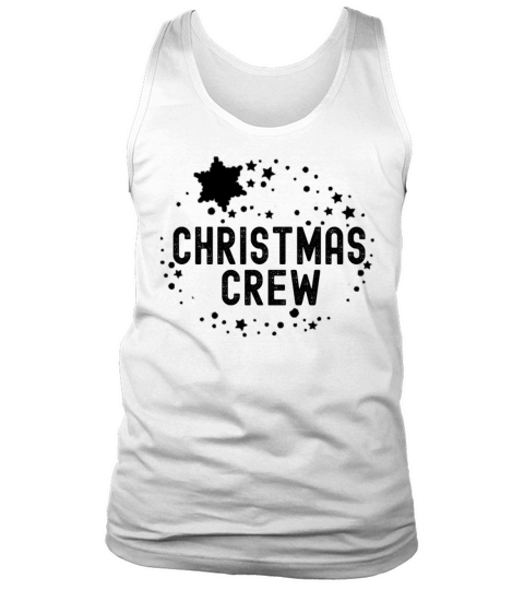 Grunge Christmas Crew Group Party Matching Pajama Tank Top Unisex