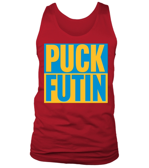 puck futin logo design Tank Top Unisex