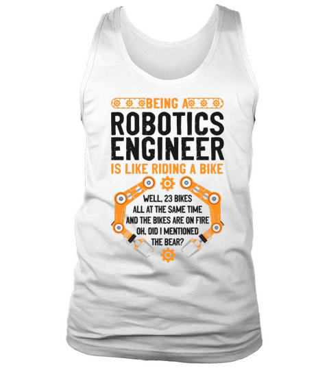 Robot Robotics Engineer Vintage Tank Top Unisex
