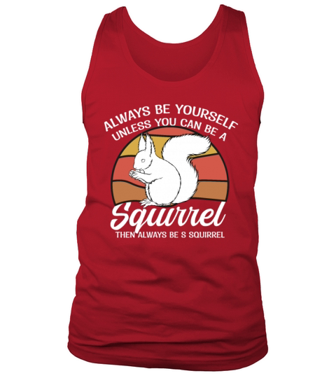 Vintage Squirrel mom-gifts sunset Sciuridae Tank Top Unisex