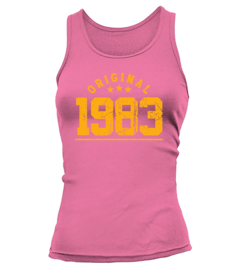 40 Years Vintage 1983 Retro 40th Birthday Tank top Woman