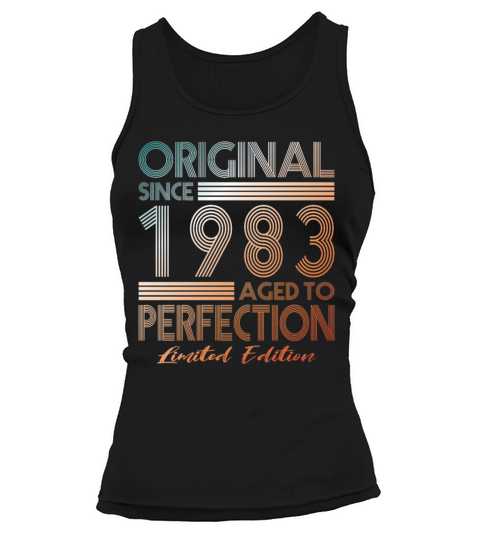 40th birthday vintage 1983 original since 1983 Tank top Woman