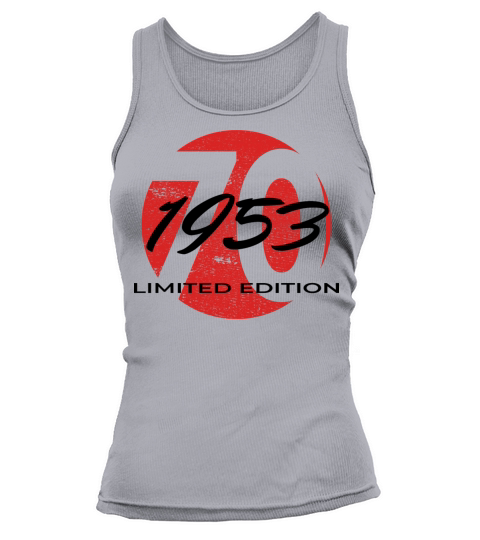 70th birthday men women 70 years 1953 vintage Tank top Woman