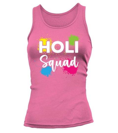 Holi Squad Hinduism Hindu Buddhist Holi Festival Tank top Woman