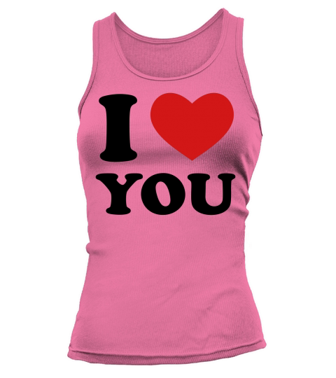 I Love You Tank top Woman