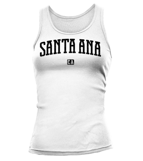 Santa Ana California Vintage Tank top Woman