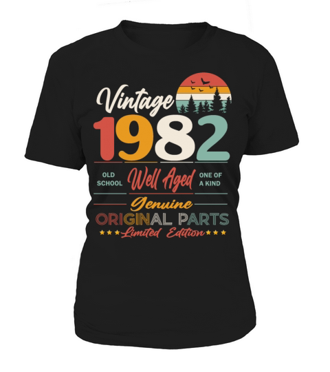 1982 Original vintage vintage retro birthday Women's T-Shirt
