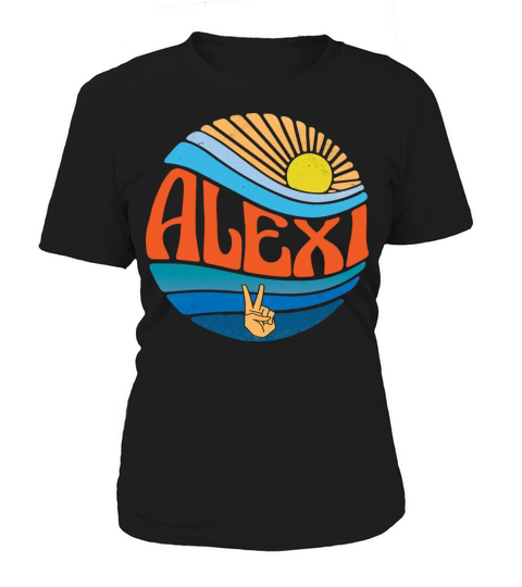 Alexi Shirt Vintage Sunset Alexi Groovy Tie Dye Women's T-Shirt