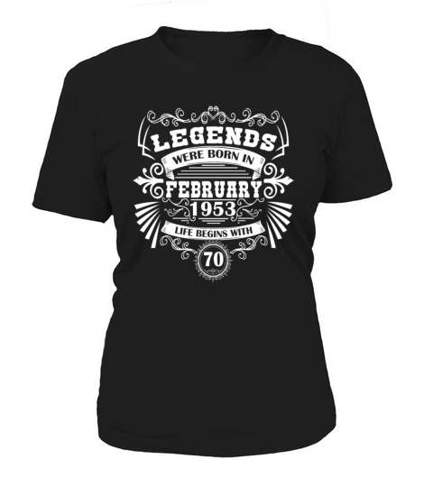 Birthday Vintage February 1953 Retro Women's T-Shirt