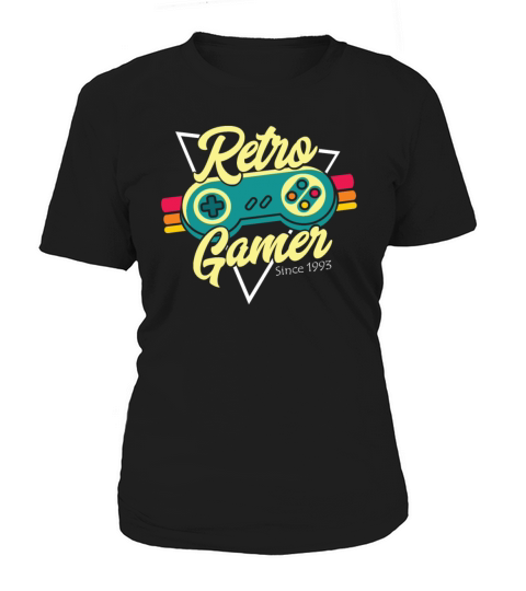 Vintage 1993 Birthday Gamer Gaming Gambler Console Women's T-Shirt