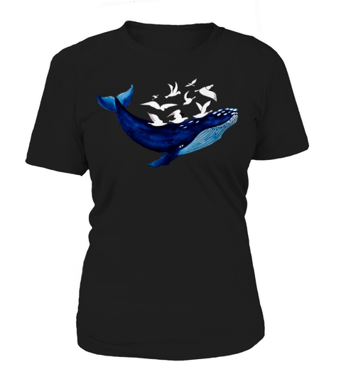 Whale and seagulls I Air and water Women's T-Shirt