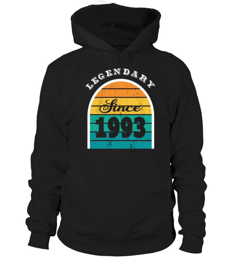 30th birthday vintage 1993 legendary since 1993 Hoodie Unisex