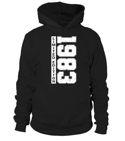 40th birthday vintage 1983 limited edition Hoodie Unisex