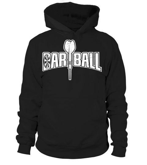 DartBall Vintage Distressed Hoodie Unisex