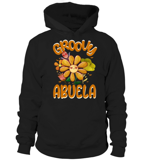 Groovy Abuela Family Matching Vintage Family Hoodie Unisex