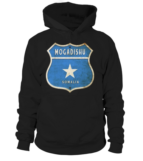 Mogadishu Somalia coat of arms flag design Hoodie Unisex
