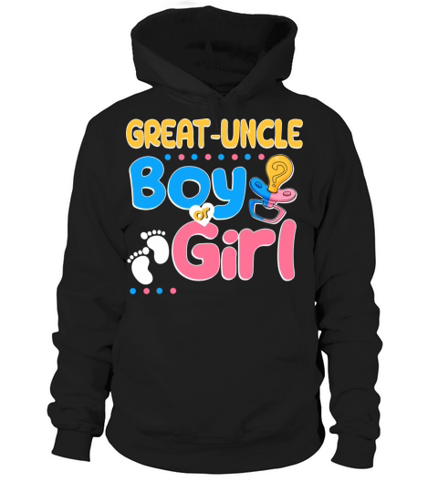 Pink or Blue Great-Uncle Loves You Best Uncle Ever Hoodie Unisex
