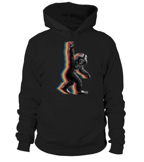 Retro Bigfoot vintage Fun and Nostalgic Sasquatch Hoodie Unisex