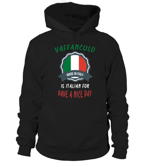 vaffanculo is italian for have a nice day Hoodie Unisex