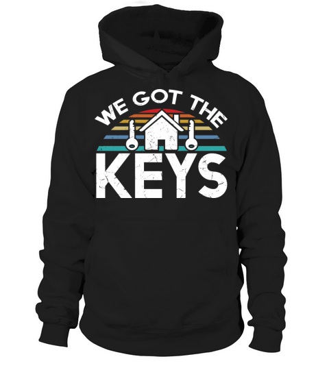 We Got The Keys Distressed Vintage Hoodie Unisex
