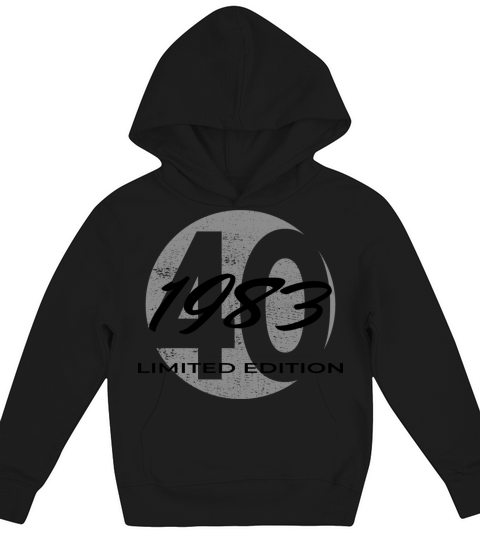 40th birthday men women 40 years 1983 vintage Kids Hoodie